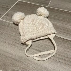 Zara Baby knit Pom Pom Hat 0-6 month
